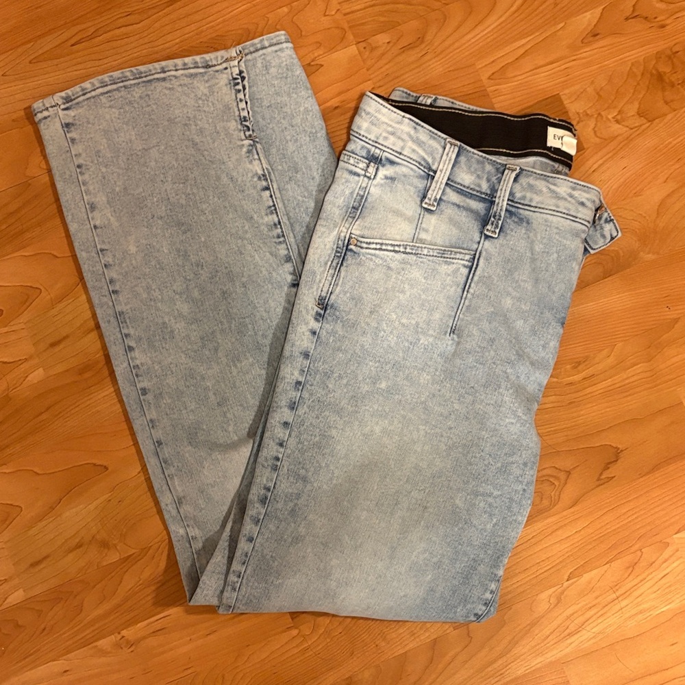 Maurices Sky Blue Straight Leg Jeans